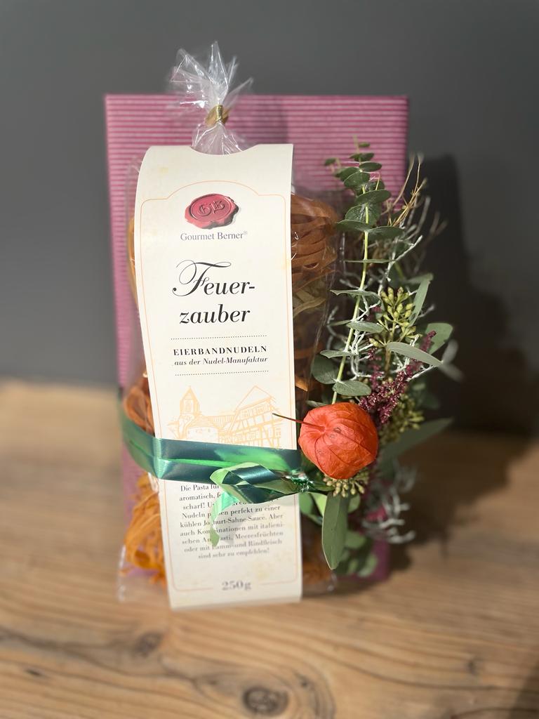 Nudeln dekorative verpackt
