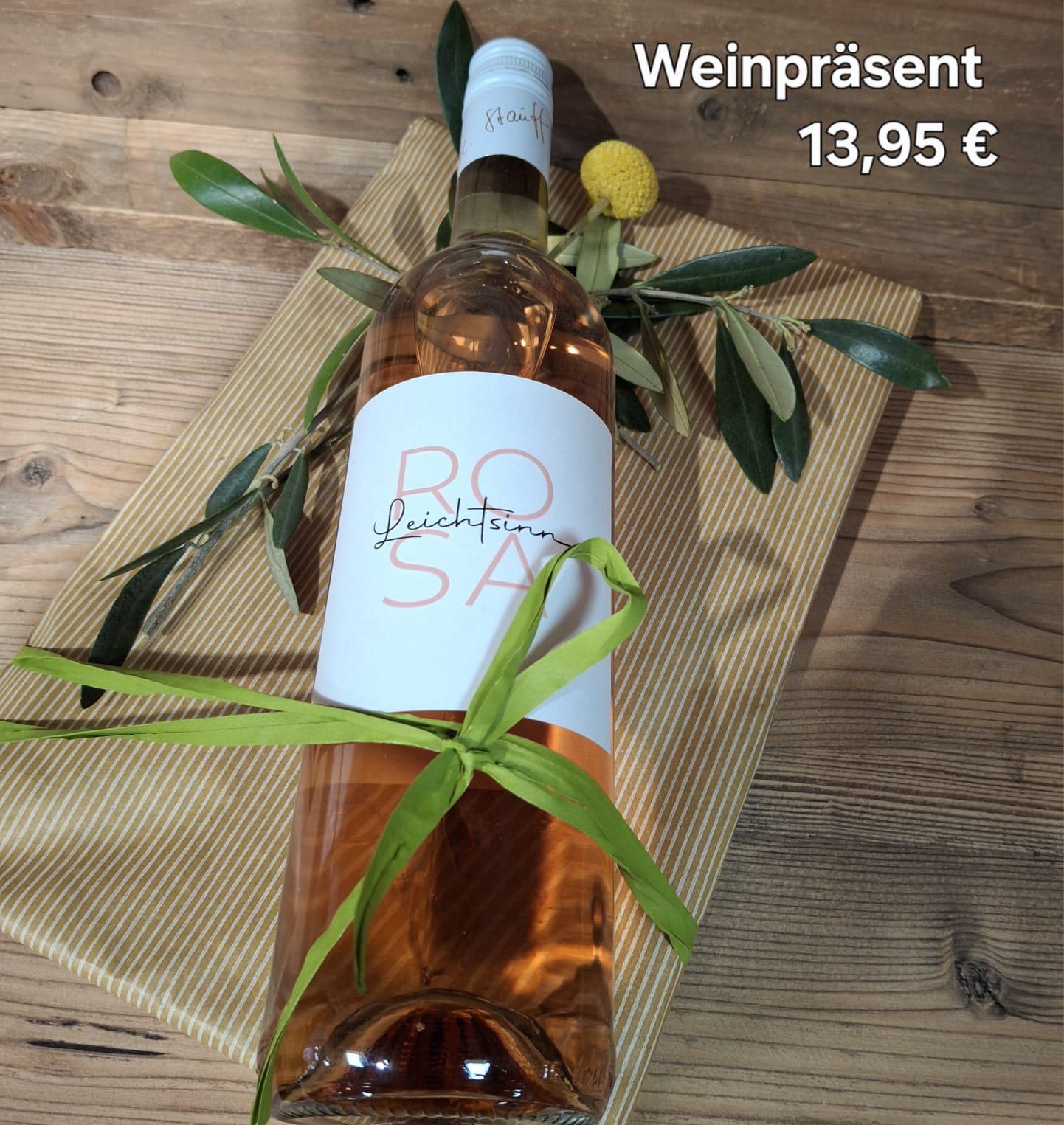 Feinkost Weinpräsent