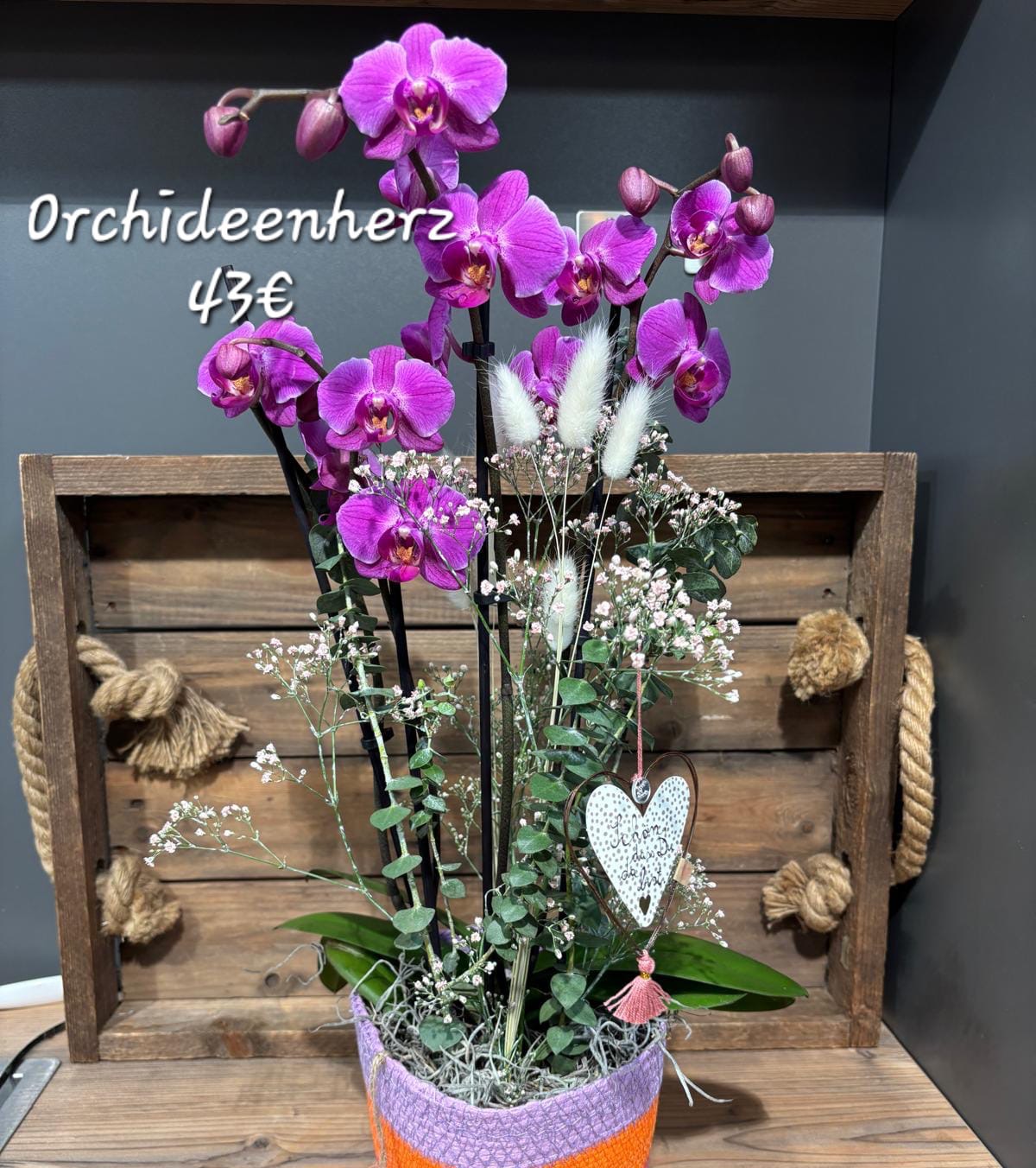 Orchideenherz