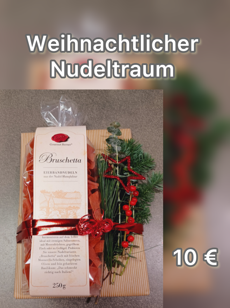Weihnachtlicher Nudeltraum