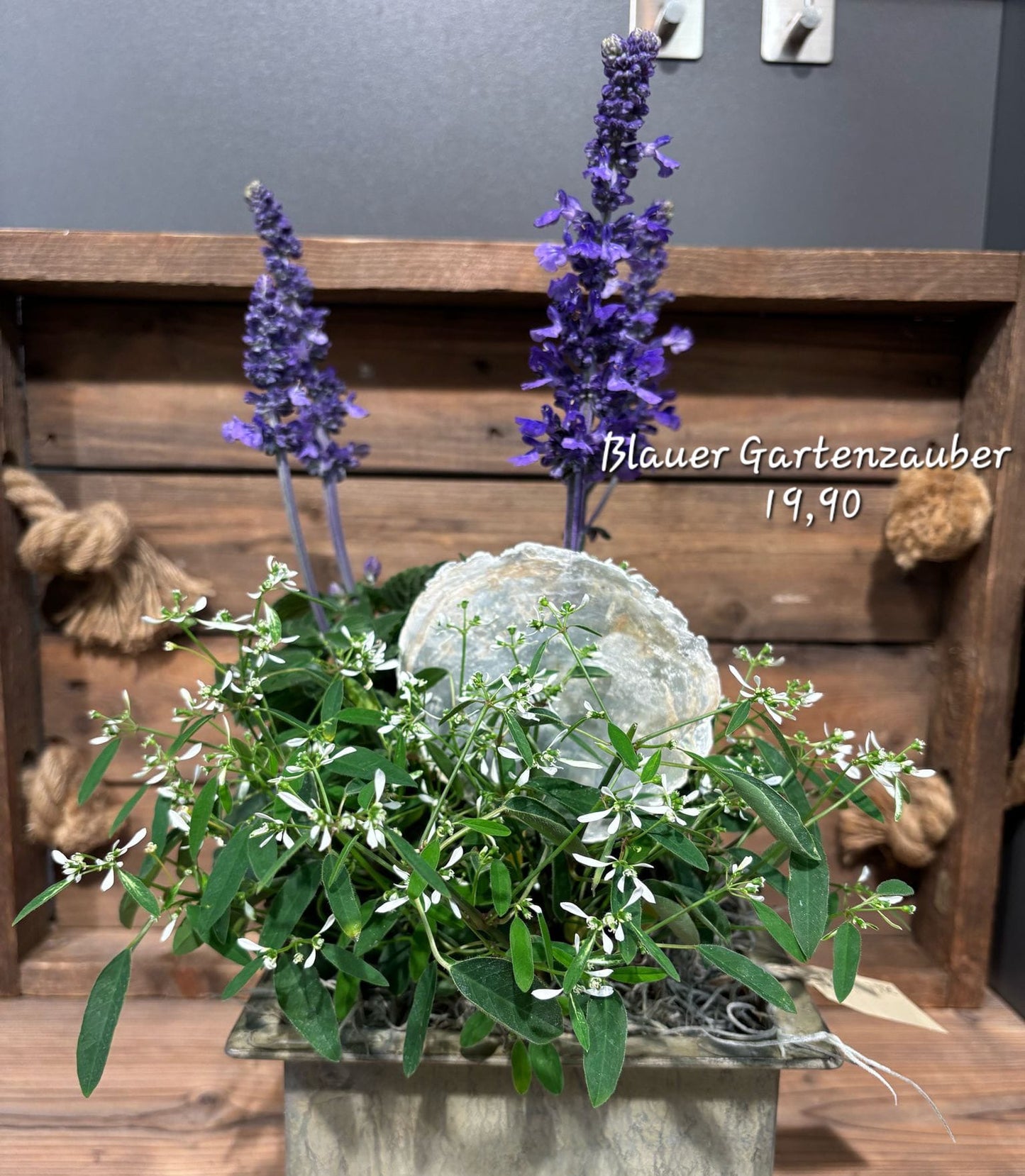 Blauer Gartenzauber