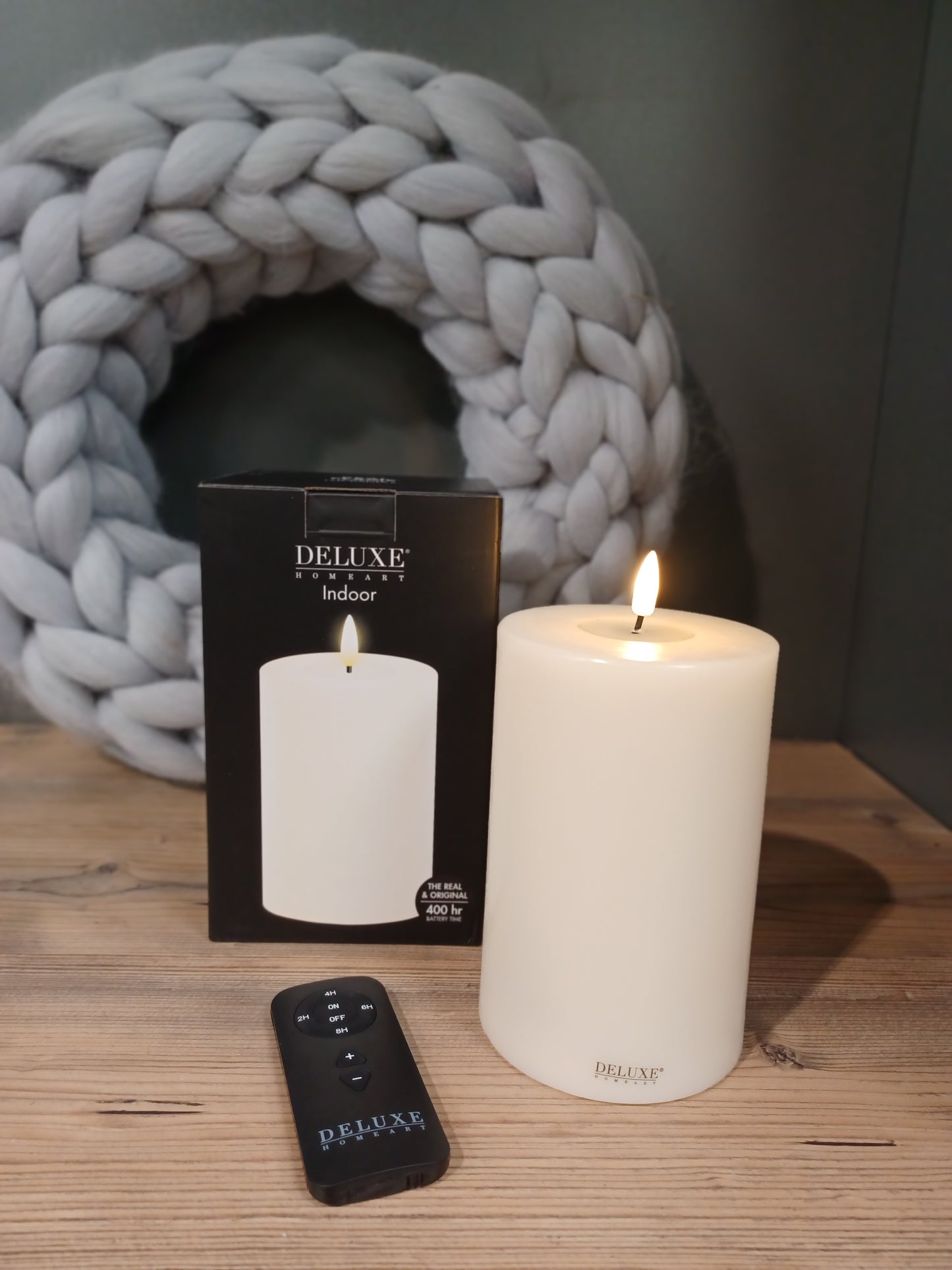Deluxe Indoor Kerze Creme