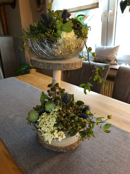 Workshop herbstliche Etagere
