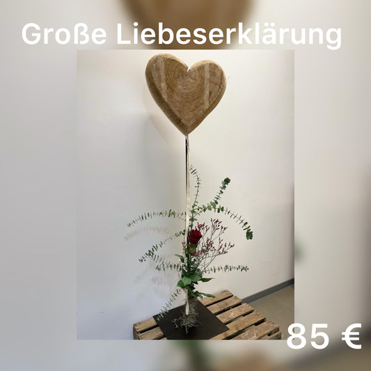 Große Liebeserklärung