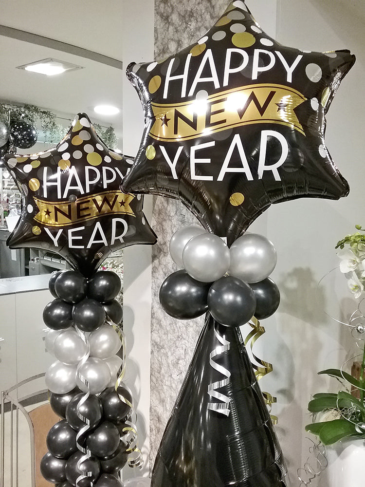 Happy New Year- Ballons